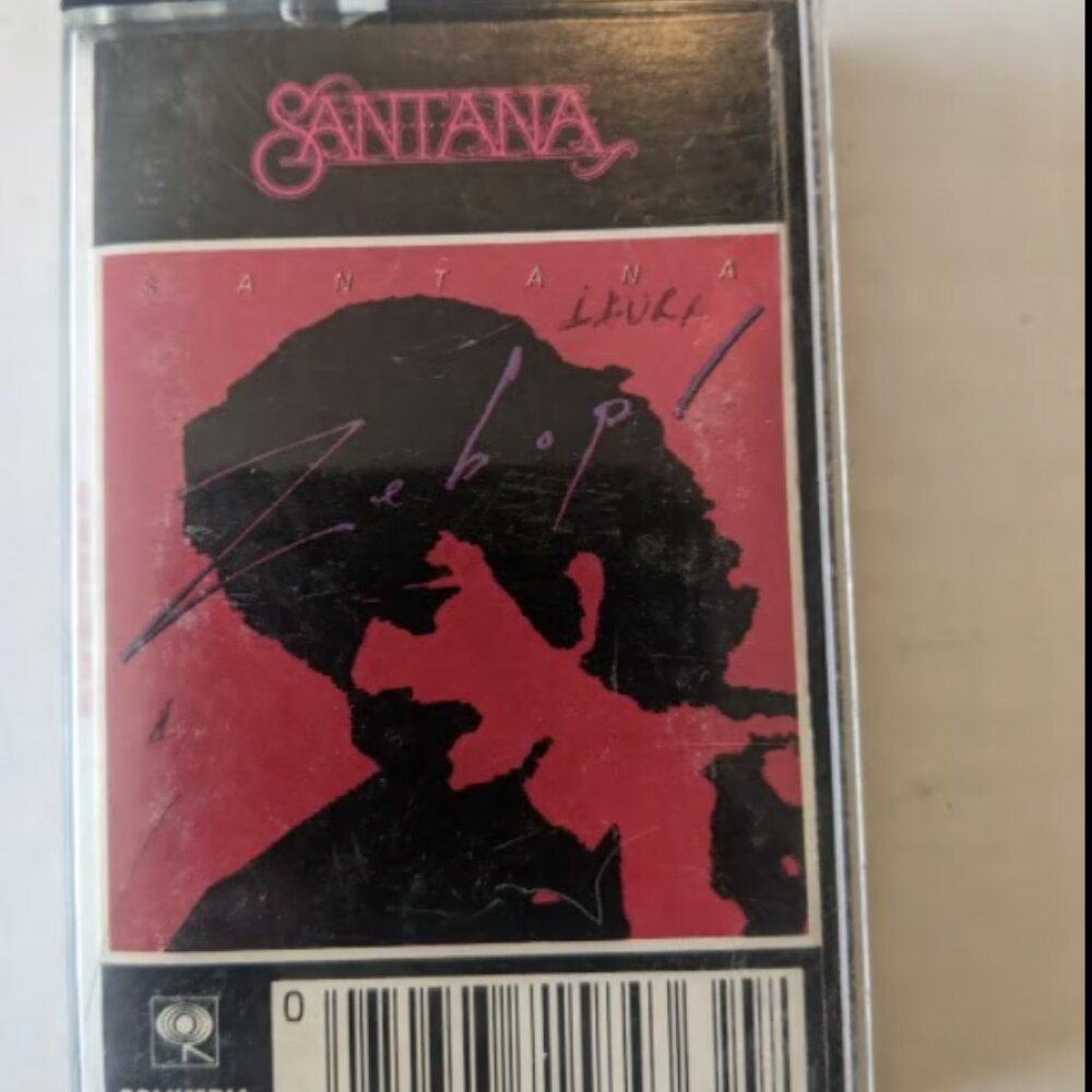 Zebop! Studio album by Santana 1981 cassette Tape rock jazz fusion